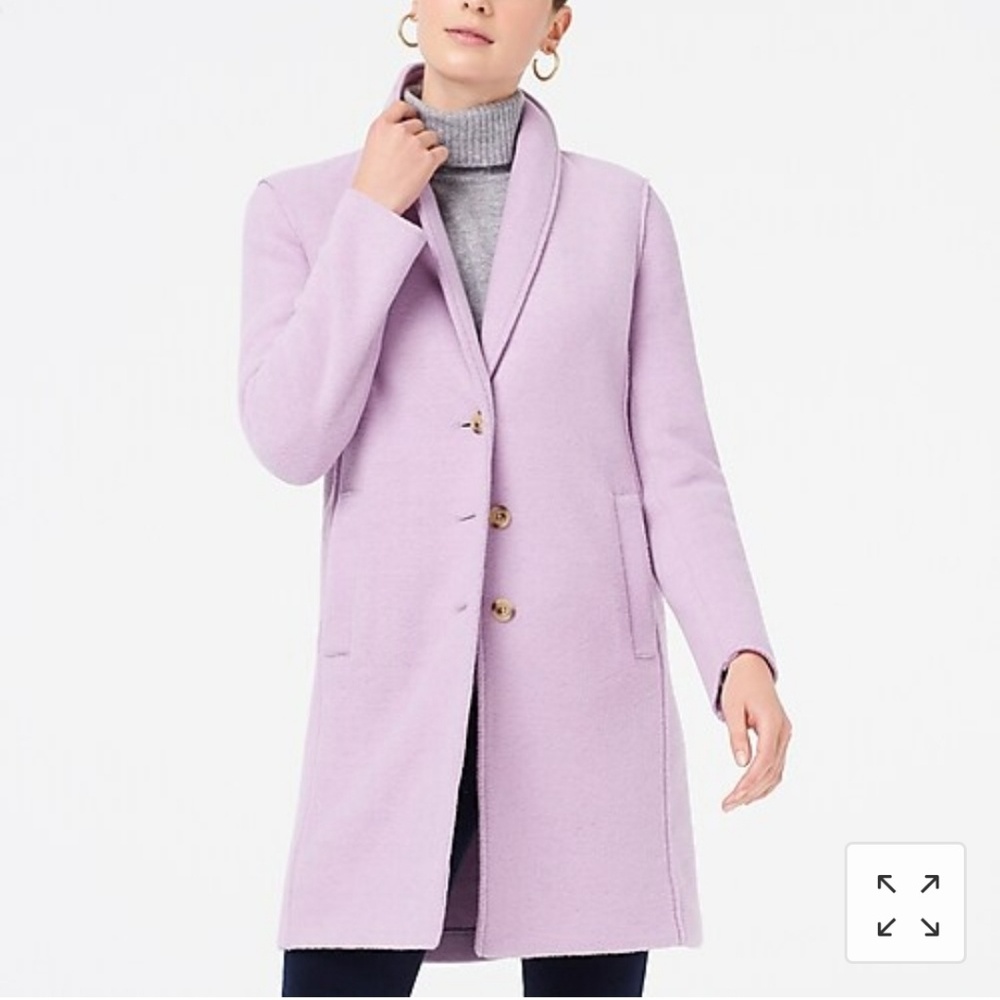 J Crew Mercantile Boiled Wool Topcoat